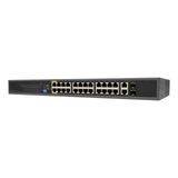 24-Port Ethernet Unmanaged PoE Switch with 2 Gigabit SFP Ports 400W