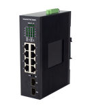 L2 Management Industral PoE Switch, 8+2 Gigabit Port, Slim Design
