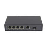 Hardened Unmanaged 4+1+1 PoE Switch