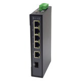 Hardened Unmanaged 4+1+1 PoE Switch