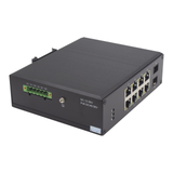 Hardened Unmanaged 8+2 POE Switch