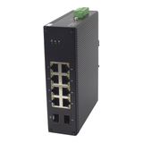 Hardened Unmanaged 8+2 POE Switch