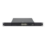 Manged PoE Switch, 8GE PoE + 2GF UP