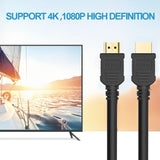 High-Speed HDMI Cables, CENTROPOWER HDMI Cord with Ethernet Audio Return(ARC) Compatible UHD TV, Blu-Ray, Xbox, PS4/3, PC, Apple TV 1 Pack (100ft)