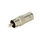 BNC Female to RCA male Coax Connector