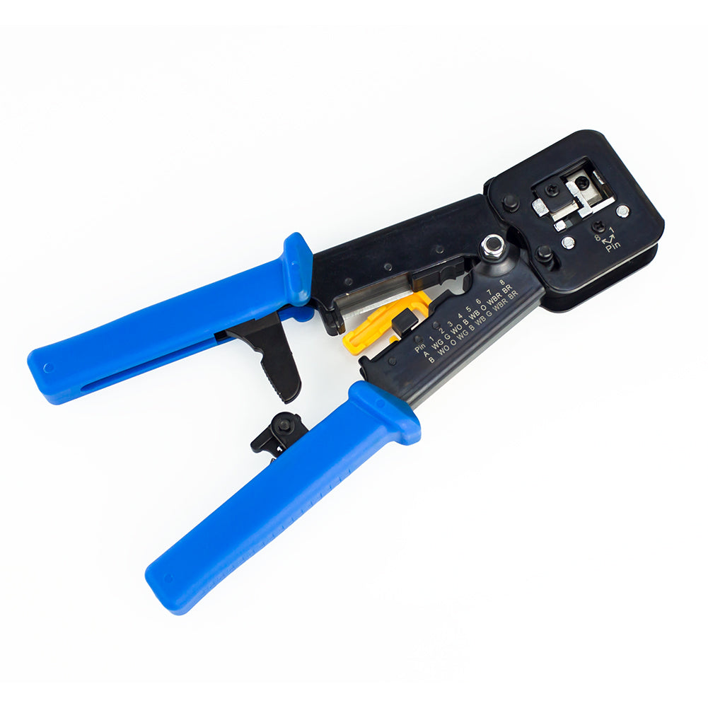 RJ45 Crimp Tool for Pass Through and Legacy connectors