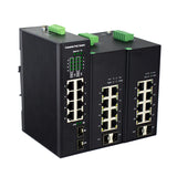 L2 Management Industral PoE Switch, 8+2 Gigabit Port, Slim Design