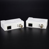 POE IP Over Coax EOC Converter Max 3000ft Power and Data Transmission Over Regular RG59 Coaxial Cable