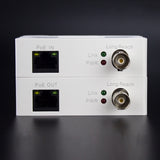 POE IP Over Coax EOC Converter Max 3000ft Power and Data Transmission Over Regular RG59 Coaxial Cable