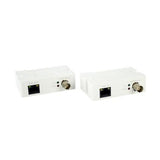 POE IP Over Coax EOC Converter Max 3000ft Power and Data Transmission Over Regular RG59 Coaxial Cable
