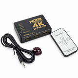 UltraPoE CT-HDMI0501S 5×1 4K HDMI Switch with IR Remote