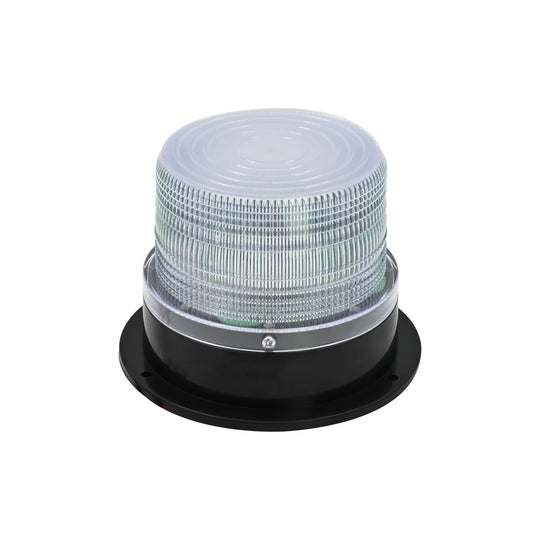 12V Blue LED Strobe Warning Beacon, IP65 Magnetic Mount - CT-LED-04