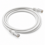 UltraPoE CAT6 UTP Ethernet Patch Cable, White RJ45 Network Cord - 6FT to 100FT