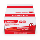 UltraPoE CT-CAT6AFTP-UV 1000ft Outdoor Cat6A F/UTP Cable
