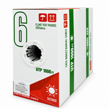 UltraPoE CT-CAT6E-SUN 1000ft Outdoor Cat6 UTP CCA Cable – UV-Resistant PE