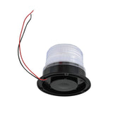 12V Blue LED Strobe Warning Beacon, IP65 Magnetic Mount - CT-LED-04