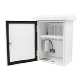 UltraPoE CT-DB15-CWP 15×12×8 in Outdoor Equipment Enclosure with Fan & Outlet