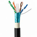 UltraPoE CT-CAT6AFTP-UV 1000ft Outdoor Cat6A F/UTP Cable