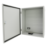 UltraPoE CT-DB20-WPF 20×16×8 in Weather-Resistant Steel Equipment Enclosure