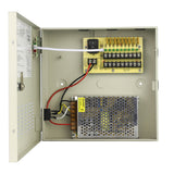 UltraPoE PS-DC10A09HD UL/cUL 12V 10A 9-Channel CCTV Power Supply Box – 120W