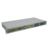 16 PORT AI MUILTFUNTION GIGABIT POE SWITCH (POE-7018)