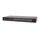 BT90W 16Port AI PoE Switch | IEEE 802.3bt 90W Gigabit for 8K IP PTZ