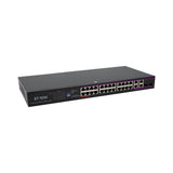 BT90W 24Port AI PoE Switch | IEEE 802.3bt 90W Gigabit for 8K IP PTZ