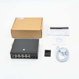 8GE+2GF Managed Industrial Gigabit PoE Switch (PoE-7210-8I)