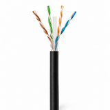 UltraPoE CT-CAT6E-SUN 1000ft Outdoor Cat6 UTP CCA Cable – UV-Resistant PE