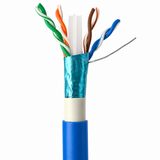 UltraPoE CT-CAT6A-FTP 1000ft Cat6A Shielded F/UTP CMR Ethernet Cable