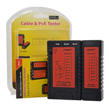 UltraPoE CT-POETESTER-01 Cable & PoE Tester for RJ45/RJ11 Networks
