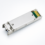 UltraPoe 1.25Gbps single-mode SFP transceiver rear PCB contact view