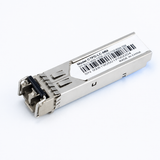 UltraPoe multimode 1.25Gbps SFP transceiver 850nm 550m front perspective
