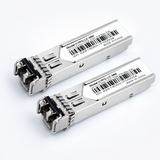 Pair of UltraPoe multimode 1.25Gbps SFP transceivers
