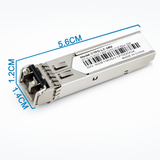 UltraPoe multimode SFP transceiver dimensions
