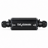 UltraPoE POE-EX2001-W IP66 outdoor Gigabit PoE extender on pure white background