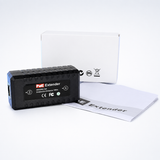 UltraPoe 10/100M PoE extender with package and manual