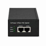 UltraPoE POE-M921 PoE DATA and DATA IN ports on pure white background