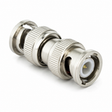 CT-BNC-MM male BNC face detail with center pin dielectric and bayonet slots