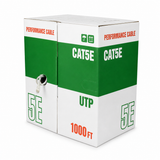 CT-CAT5E-UTP Cat5e UTP 1000 foot CCA Ethernet cable pull box angle