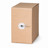 UltraPoE CT-CAT6U-UTP 1000ft Cat6 23 AWG 95% pure copper UTP cable pull box