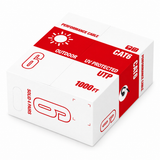 UltraPoE CT-CAT6U-UV 1000 ft black outdoor UV-protected Cat6 UTP cable easy-pull box