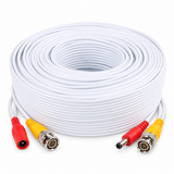 UltraPoE CT-DIY60-W 60 ft white BNC video and DC power Siamese CCTV cable