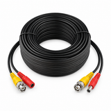 CT-DIY60B black CCTV cable with paired BNC and DC power ends