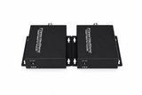 CT-EOC-02M Ethernet over coax converter pair showing dual DC 12V power inputs
