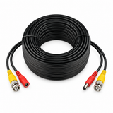 CT-HDIY60-B black CCTV cable with paired BNC and DC power ends