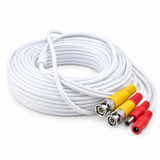 UltraPoE CT-HDIY60-W 60 ft white CCTV BNC video and DC power cable