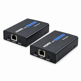 UltraPoE CT-HDMI120E-IR sender IR OUT LAN TX and receiver IR IN LAN RX port view