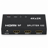 CT-HDMI4K-1S2 HDMI input dual output and DC 5V port view