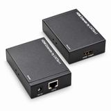 UltraPoE HDMI over CAT5e or CAT6 extender pair alternate angle